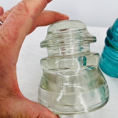 Lot 25 Glass Insulators