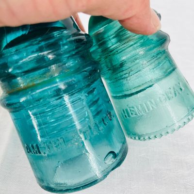 Lot 25 Glass Insulators