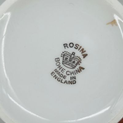 Lot 65 Bone china floral mugs