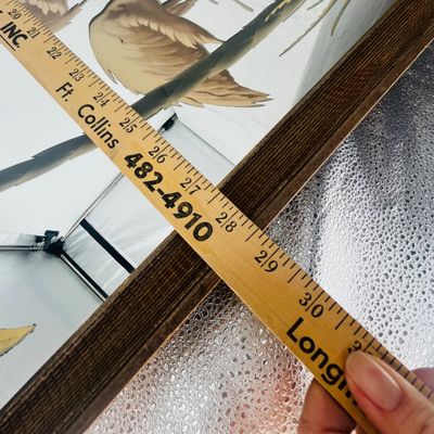 Lot 87 Turner Flamingos Mirror