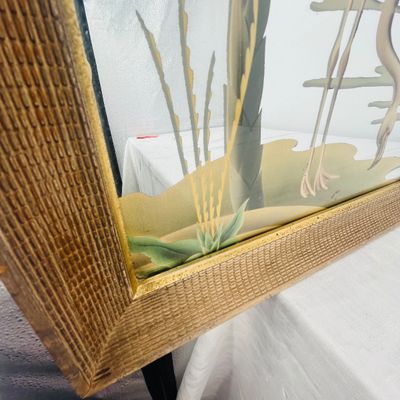 Lot 87 Turner Flamingos Mirror