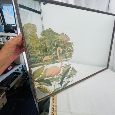 Lot 86 Turner Flamingo Mirror print