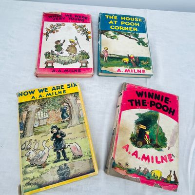 Lot 78 Winnie the Pooh book set