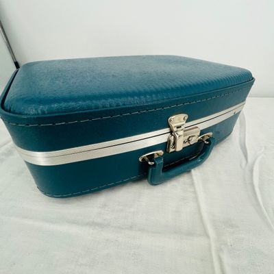 Lot 51 Blue vintage suitcase