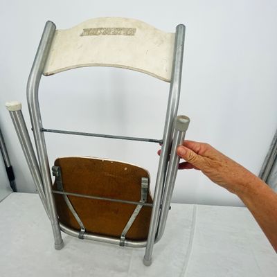 Lot 64 Vintage child's folding chair