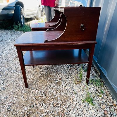 Lot 150 Duncan Phyfe Step back Side tables