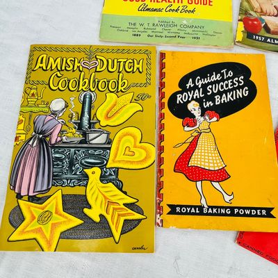 Lot 108 Vintage cook booklets