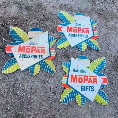 Lot 118 1949 MOPAR Buy Mopar accessories signs