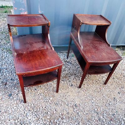 Lot 150 Duncan Phyfe Step back Side tables