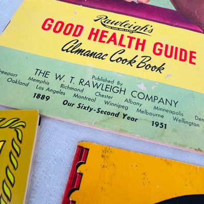 Lot 108 Vintage cook booklets