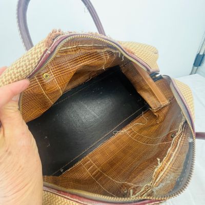 Lot 54 Vintage "carpet bag" duffle