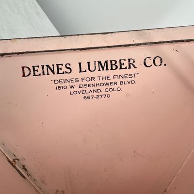 Lot 7 Deines Lumber Loveland CO dust pan