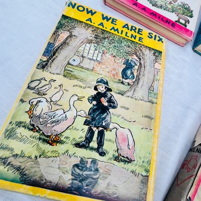 Lot 78 Winnie the Pooh book set