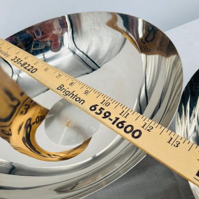 Lot 121 Stainless steel nesting bowls