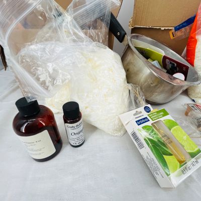 Lot 35 Candle Making supplies