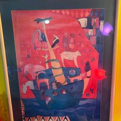 Sylvia Edwards Noah's Ark Print