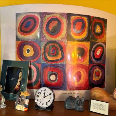 Wassily Kandinsky 'Squares with Concentric Rings' Poster