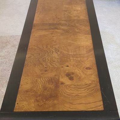 Century Furniture Chin Hua Collection Burl Wood Coffee Table