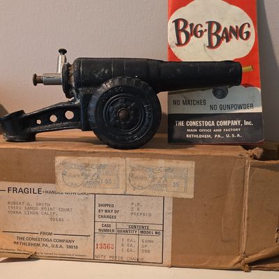 Conestoga Company Big-Bang Cannon Model 60MM with Original Box