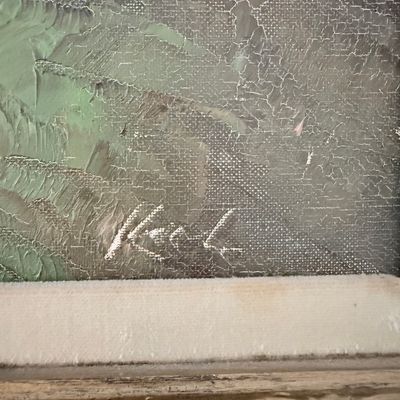 Original Oil Painting Signed 'Keel' - Possibly Lee Reynolds