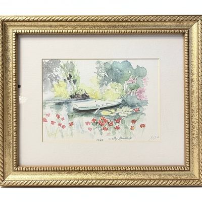 Cathy Beauvais Original Watercolor Landscape