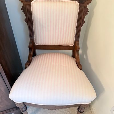 Victorian Eastlake Walnut Side Chair