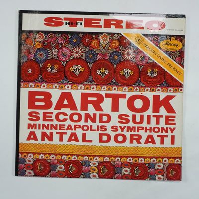 Sale Photo Thumbnail #385: Bartok Second Suite Vintage Vinyl Record Minneapolis Symphony