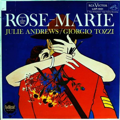Sale Photo Thumbnail #427: Rose-Marie Julie Andrews/Giorgio Tozzi Studio Cast LP Record