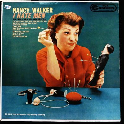 Sale Photo Thumbnail #324: Nancy Walker - I Hate Men - RCA Camden CAL 561 LP Record Album