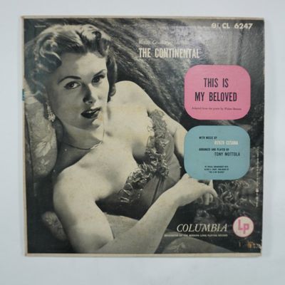 Sale Photo Thumbnail #597: Renzo Cesana This Is My Beloved LP, Columbia CL 6247