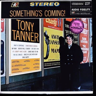 Sale Photo Thumbnail #349: Tony Tanner Something's Coming! Vintage Audio Fidelity Record LP