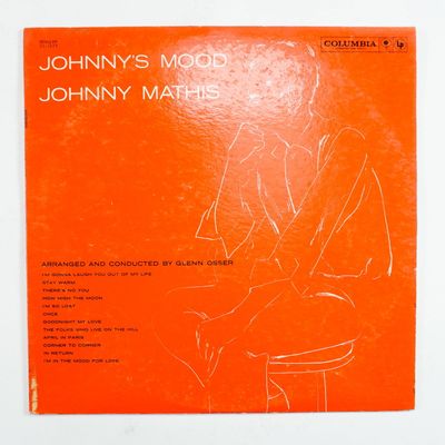 Sale Photo Thumbnail #299: Johnny Mathis, Johnny's Mood Vintage Vinyl LP