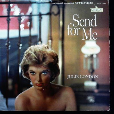 Sale Photo Thumbnail #172: A Pair of Julie London Send for Me Stereo LP Record and Sleeve