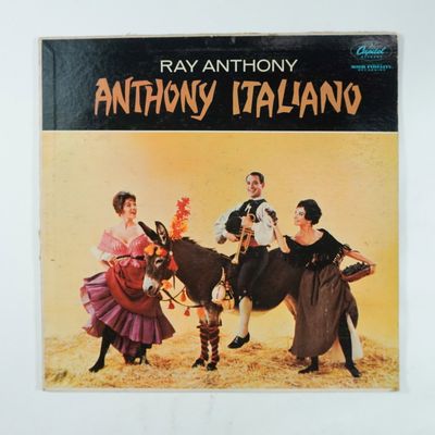Sale Photo Thumbnail #372: Ray Anthony Anthony Italiano Vinyl LP Capitol Records T149
