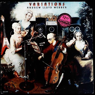 Sale Photo Thumbnail #426: Andrew Lloyd Webber Variations 1978 MCA Records Vinyl LP Album