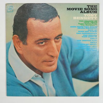 Sale Photo Thumbnail #220: Tony Bennett Vintage Vinyl Record, The Movie Song Album