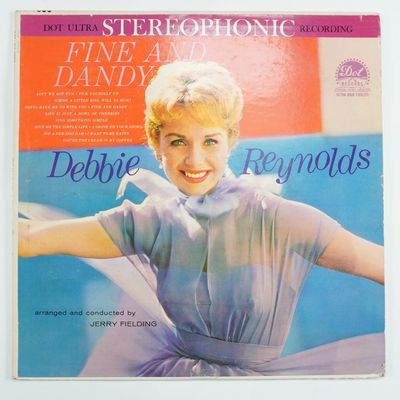 Sale Photo Thumbnail #250: Debbie Reynolds, Fine and Dandy LP (1959, Dot Records DLP 25298)