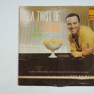 Sale Photo Thumbnail #160: Jack Lemmon - A Twist of Lemmon Vintage Vinyl LP Jazz & Vocal