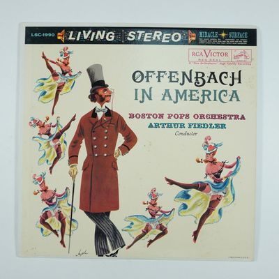 Sale Photo Thumbnail #396: RCA Victor Vinyl Record LP, Offenbach In America