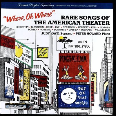 Sale Photo Thumbnail #306: Judy Kaye Peter Howard Rare Songs of the American Theater LP