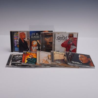 Sale Photo Thumbnail #86: 10pc Hip Hop and R&B CD Lot Jay-Z Usher Trey Songz Nelly