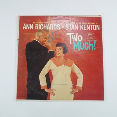 Sale Photo Thumbnail #107: Ann Richards and Stan Kenton Two Much! LP Vinyl Record
