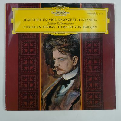Sale Photo Thumbnail #399: Jean Sibelius, Violin Concerto & Finlandia, Deutsche Grammophon LP