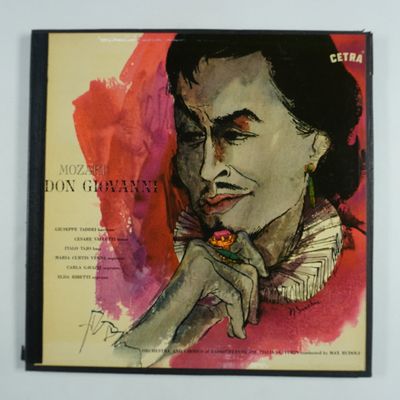 Sale Photo Thumbnail #405: Mozart Don Giovanni Vintage Vinyl Record Set, Cetra Records