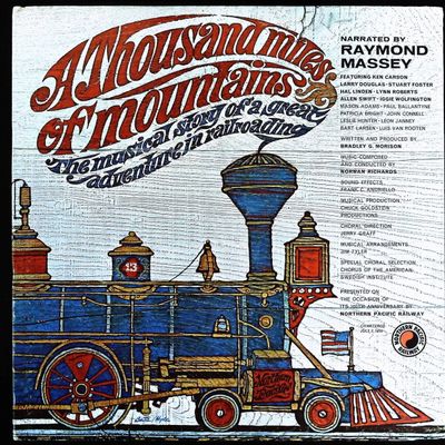 Sale Photo Thumbnail #594: Raymond Massey Thousand Miles of Mountains Vinyl LP