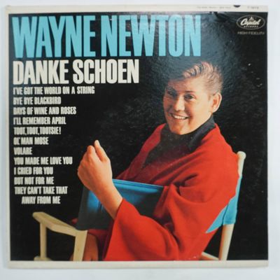 Sale Photo Thumbnail #360: Wayne Newton Vintage Vinyl Record, Danke Schoen Album