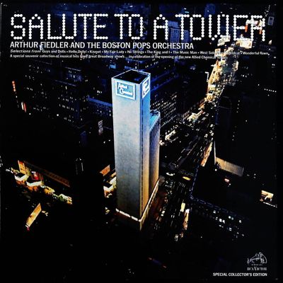 Sale Photo Thumbnail #478: Arthur Fiedler and The Boston Pops Orchestra Salute to a Tower Promotional LP 1965