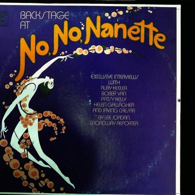 Sale Photo Thumbnail #580: Backstage At No, No, Nanette Promotional Interview LP Columbia AS 2 1023