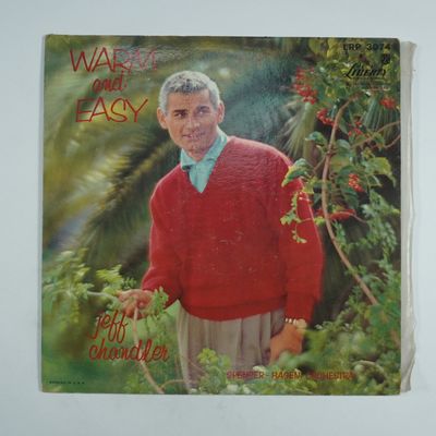 Sale Photo Thumbnail #294: Jeff Chandler Warm and Easy Vintage Vinyl LP Traditional Pop 1959