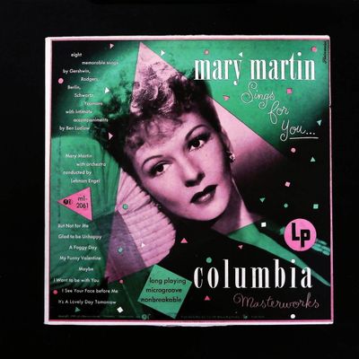 Sale Photo Thumbnail #317: Mary Martin Sings for You... Columbia Masterworks LP Record ML 2061